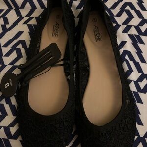 Ardene Black Lace Women's Flats
